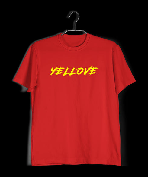 Quirkipedia Yellove Cricket Sports,     Mens TShirts